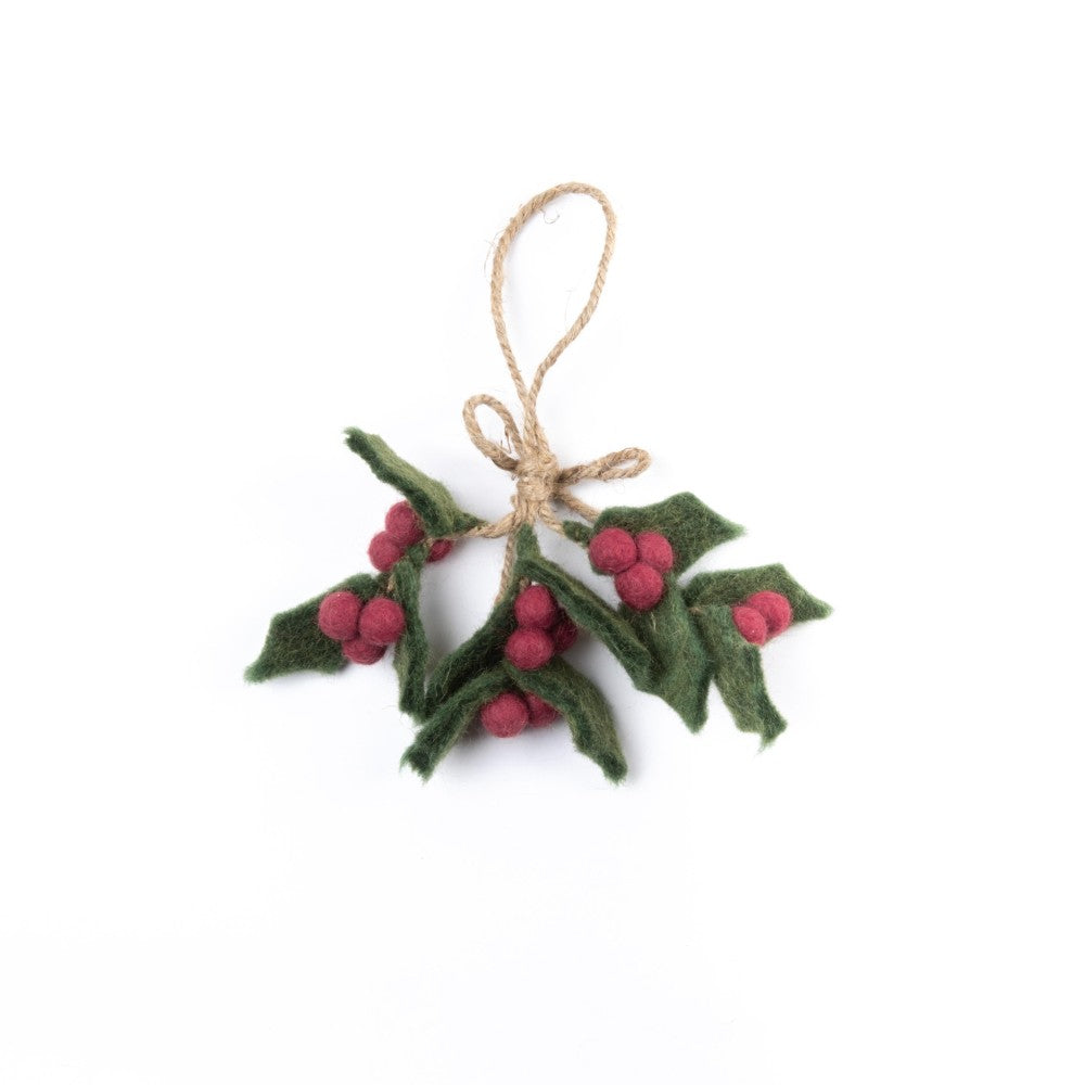Hanger holly berry medium