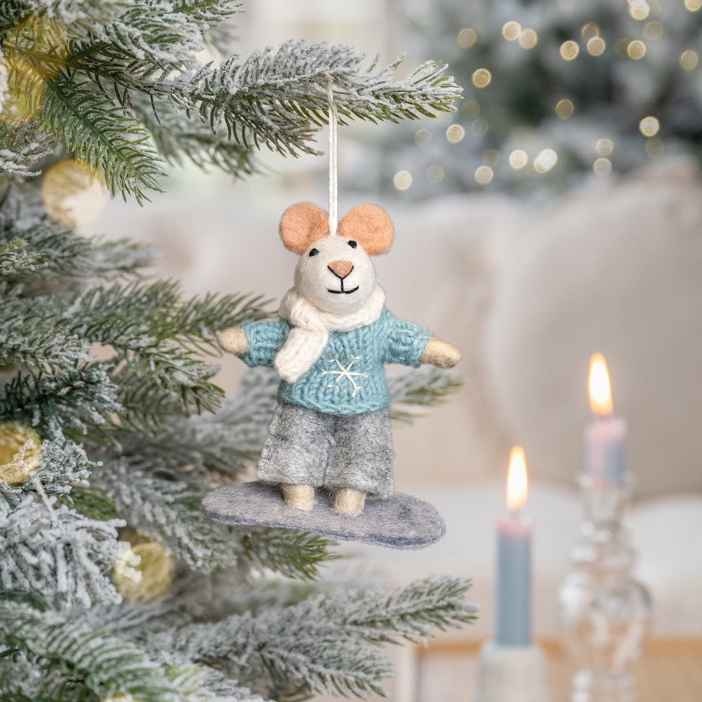 Hanger muis snowboarder