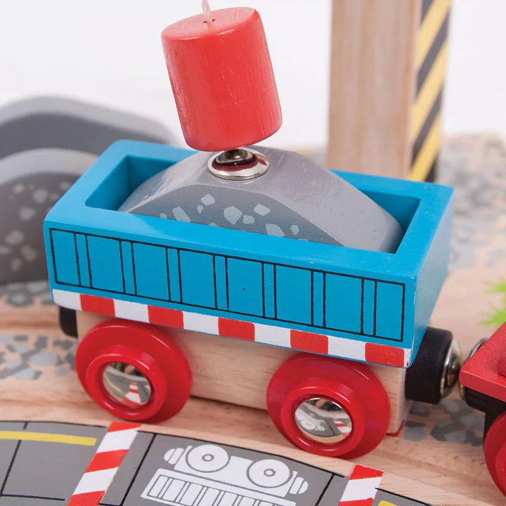 Bigjigs gravel crane