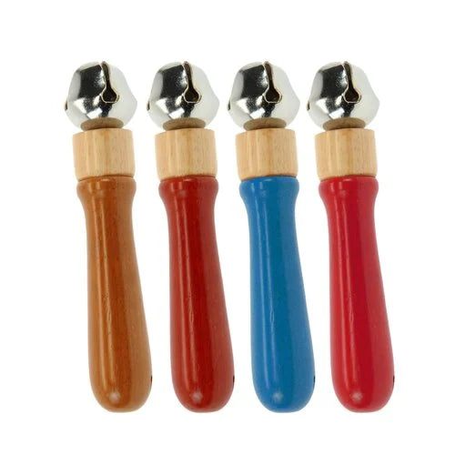 Rattlesnake rammelaar met houten handvat