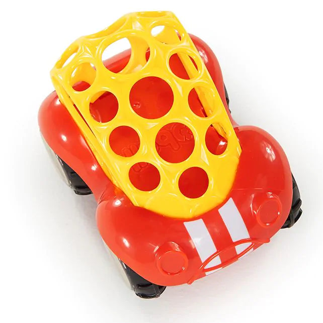 Oball rattle & roll buggie toy red