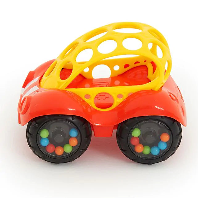 Oball rattle & roll buggie toy red