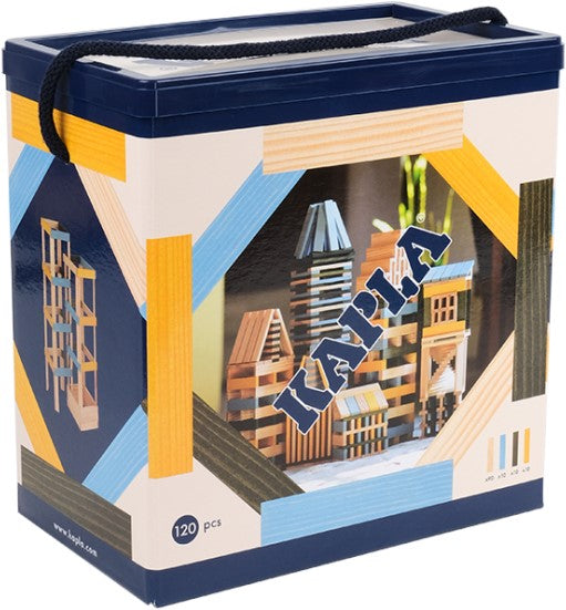Kapla 120 box blue, yellow, green
