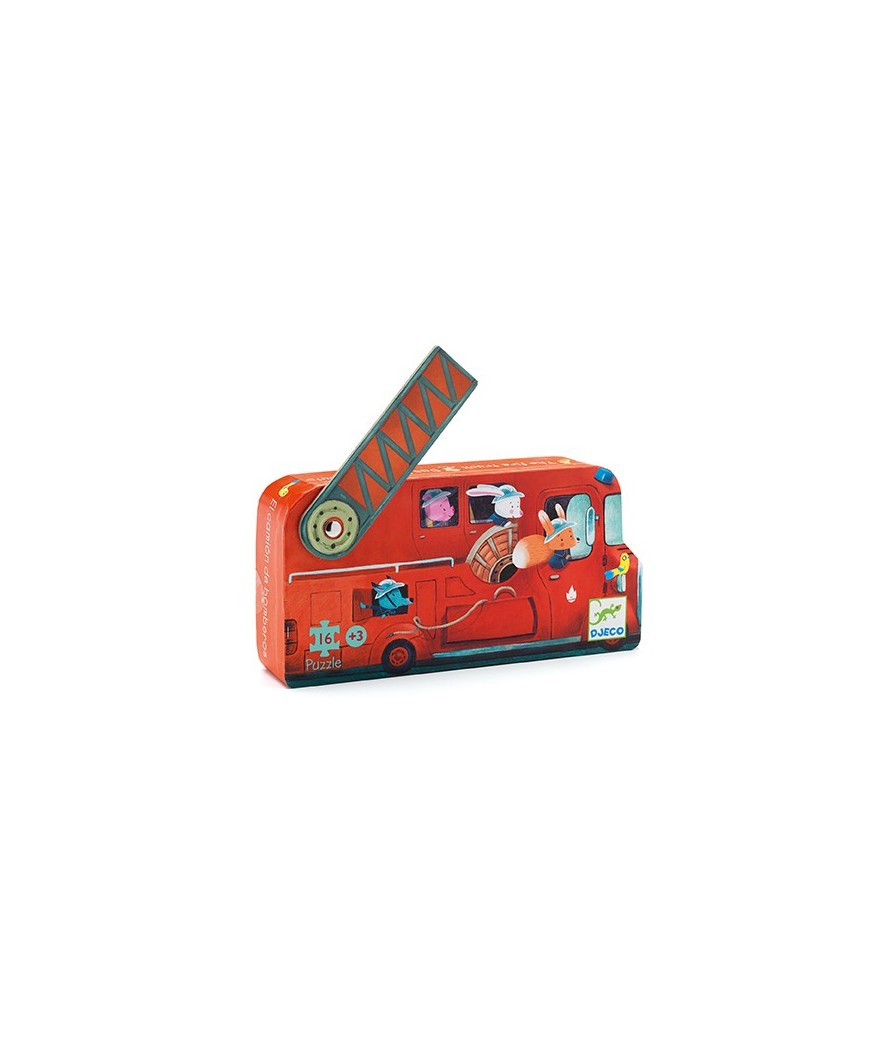 Djeco puzzel brandweer