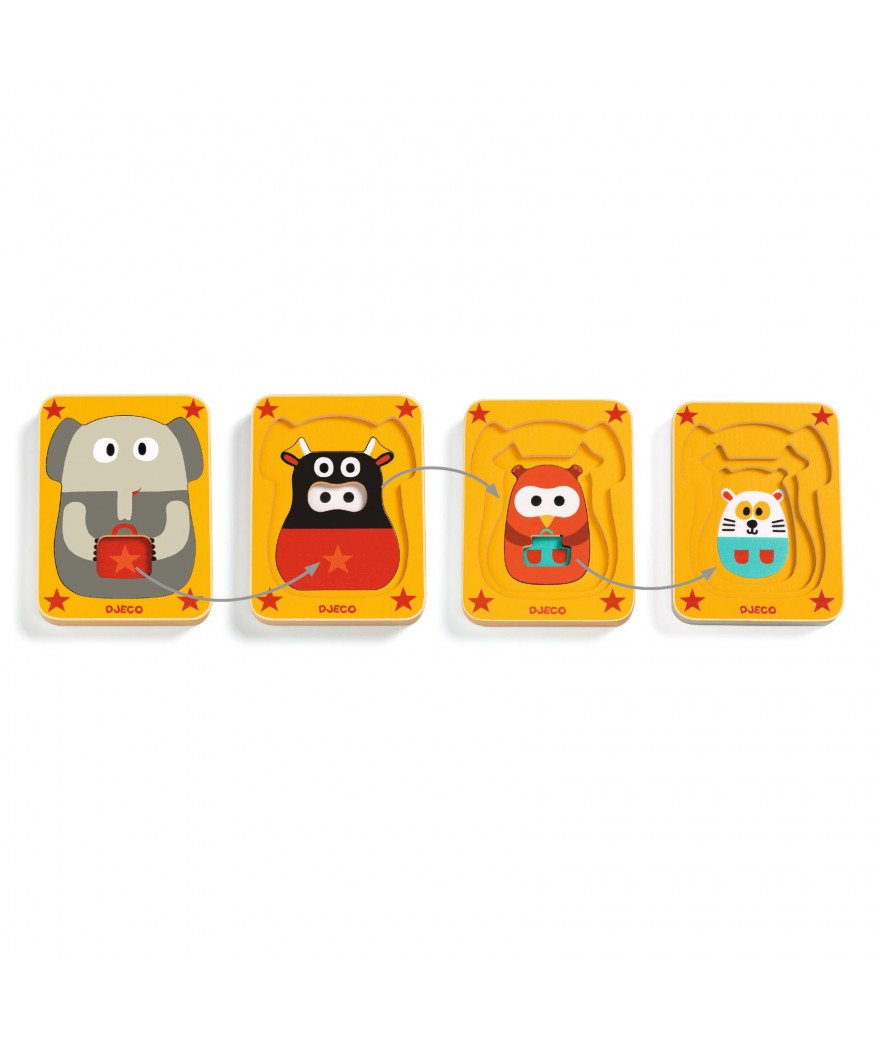 Djeco puzzel Leo & Co