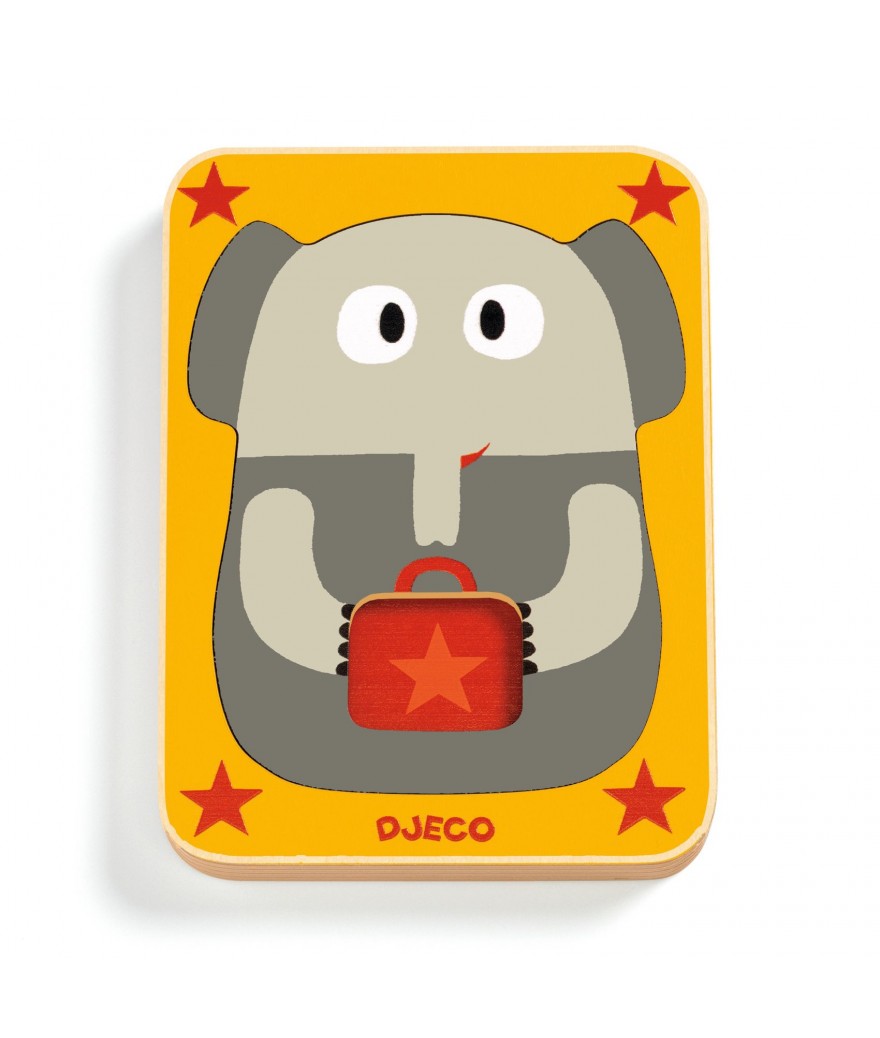 Djeco puzzel Leo & Co
