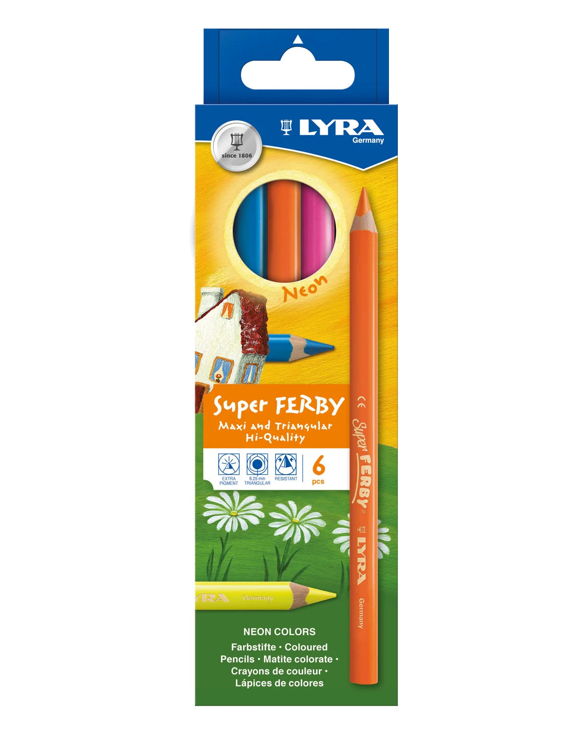 Lyra super ferby neon 6 kleuren