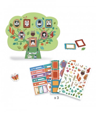 Djeco a family tree to create