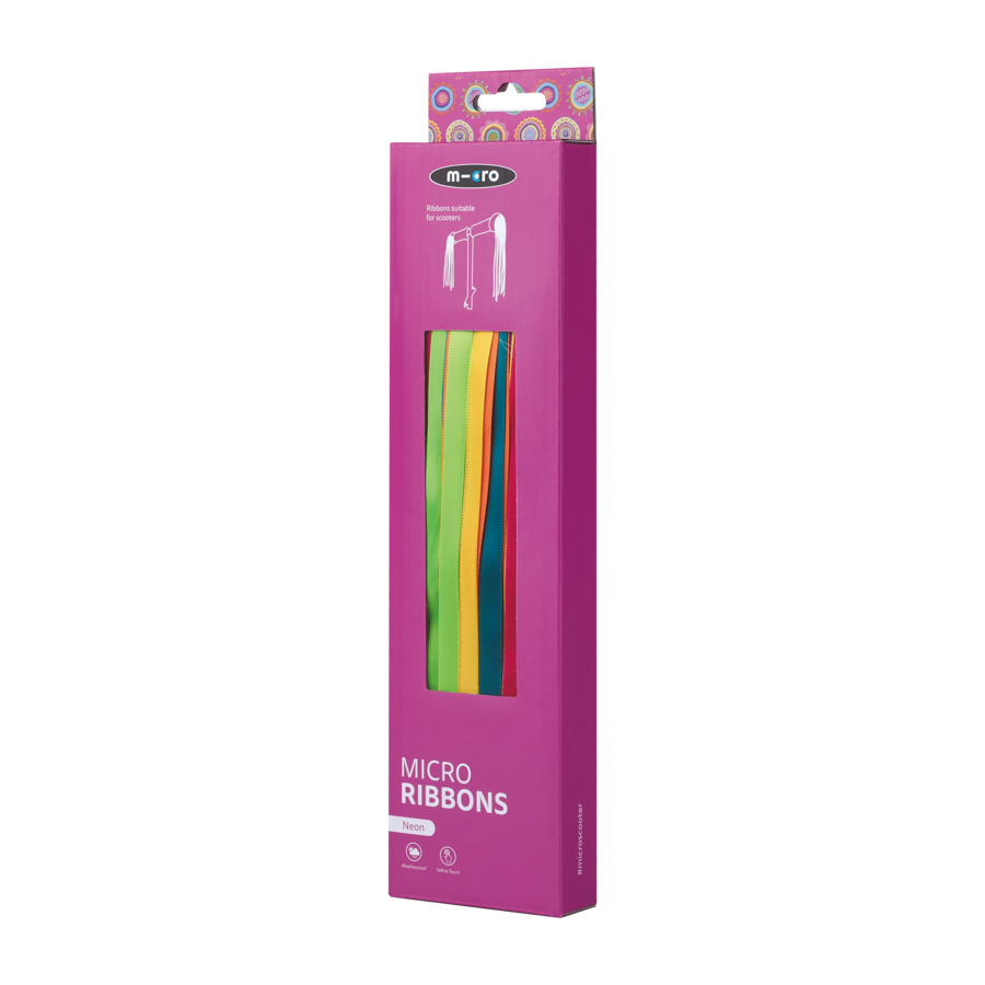 Micro step regenboog linten