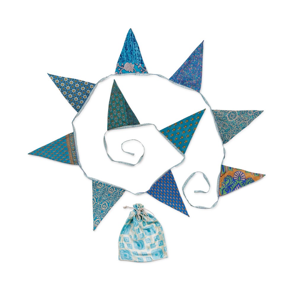 Sarislinger vlag large turquoisetinten