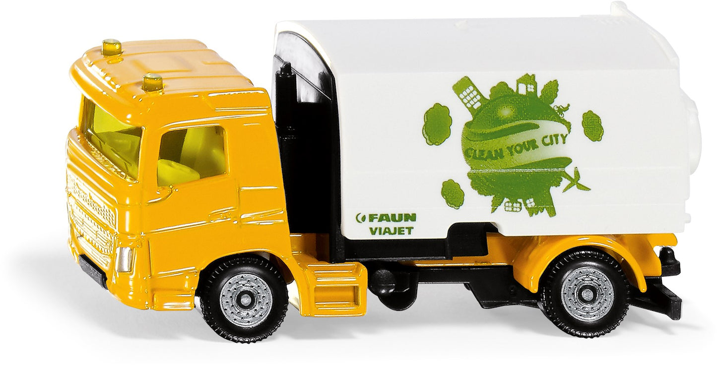 Siku 1104 veegwagen Faun milieutechniek