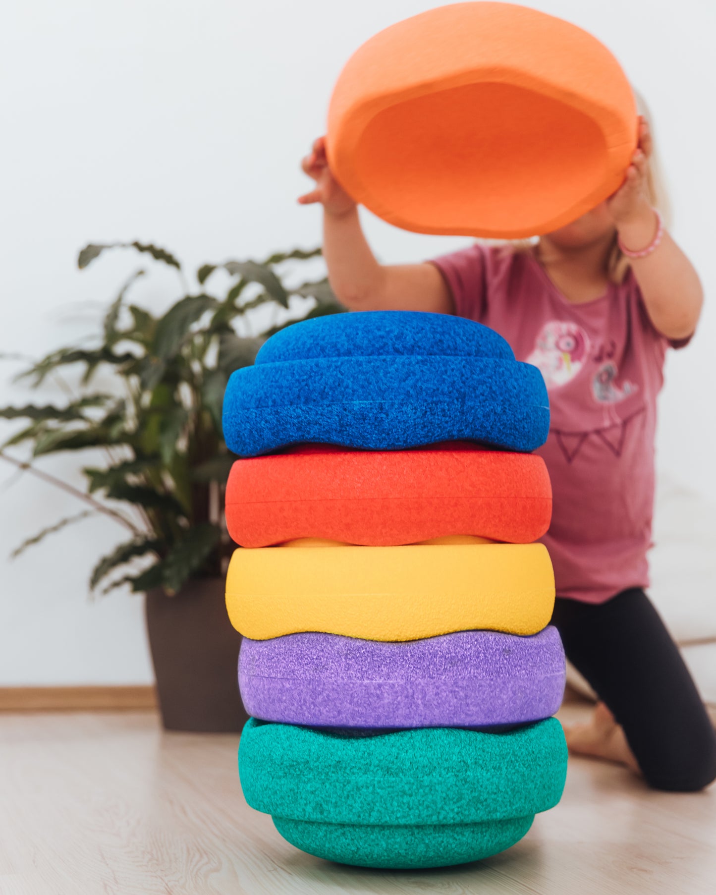 Stapelstein original rainbow classic set 6