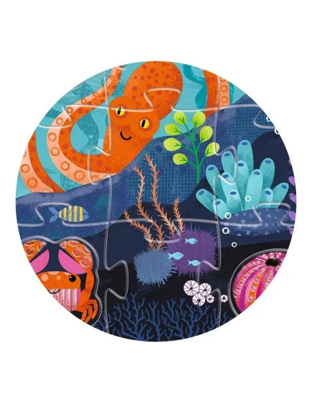 Reusachtige puzzel 32-delig tactilo zee