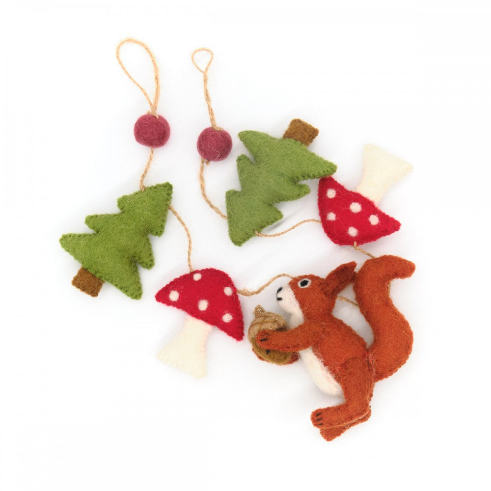 Viltslinger bos eekhoorn