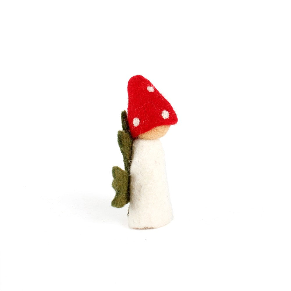 Vingerpopje paddenstoel 3D