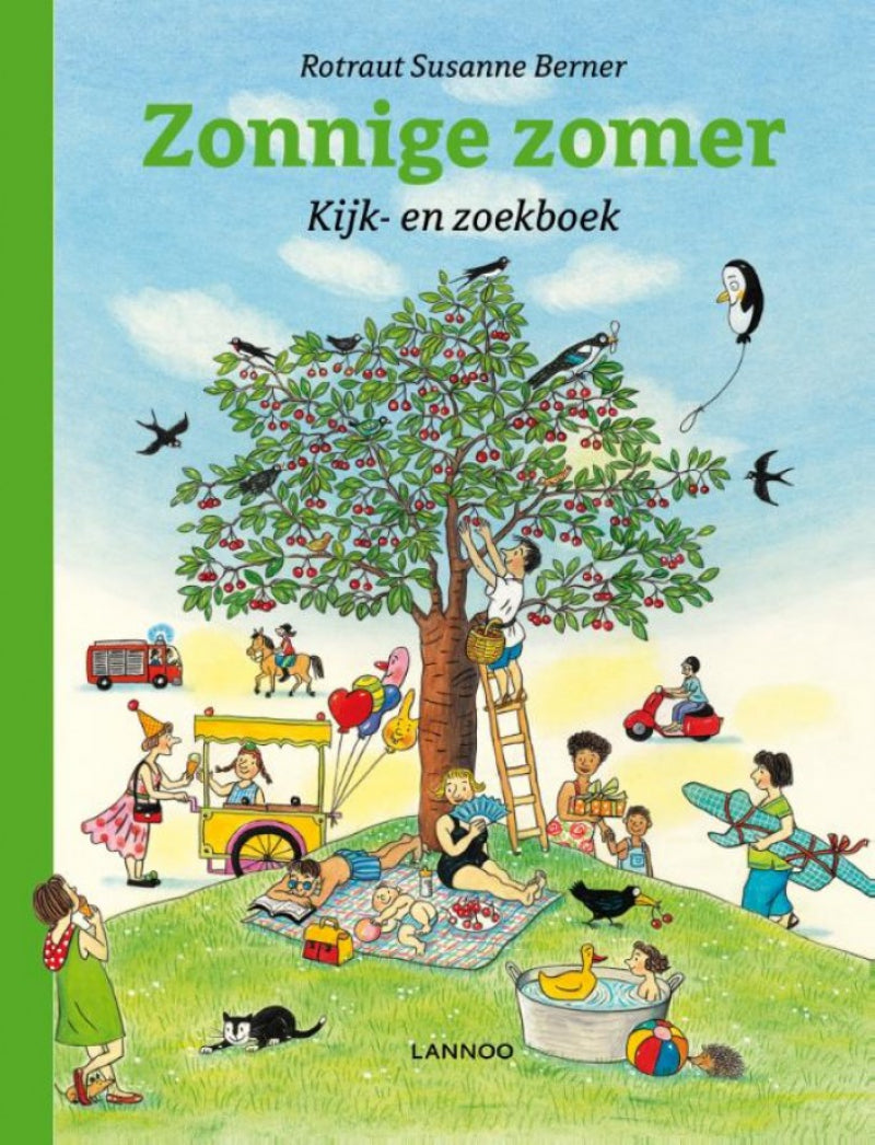 Zonnige zomer kijk- en zoekboek