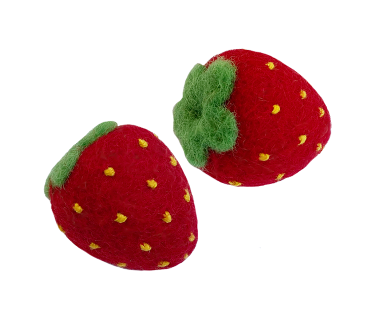 Aardbei wolvilt