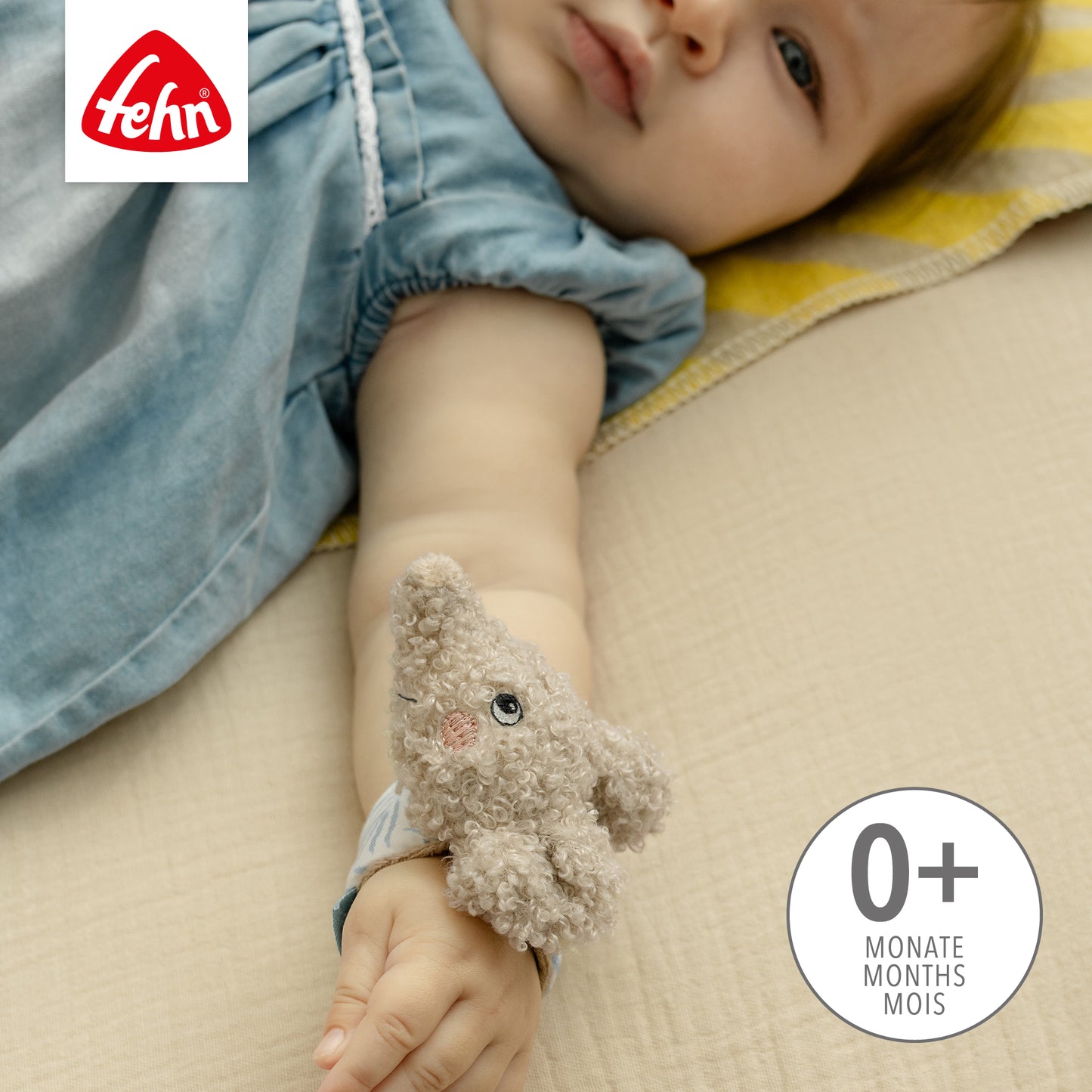 Fehn wrist rattle elephant