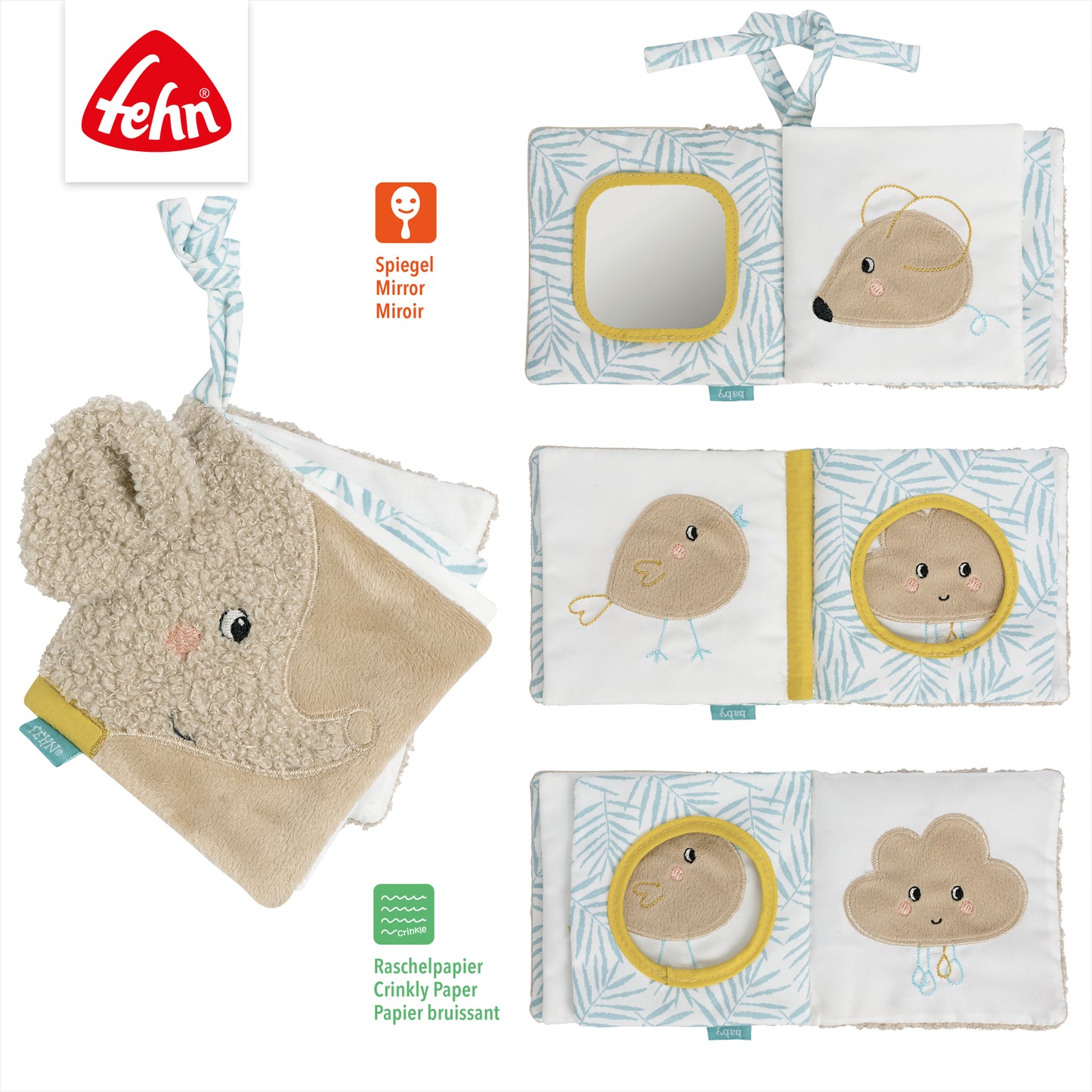 Fehn soft book elephant