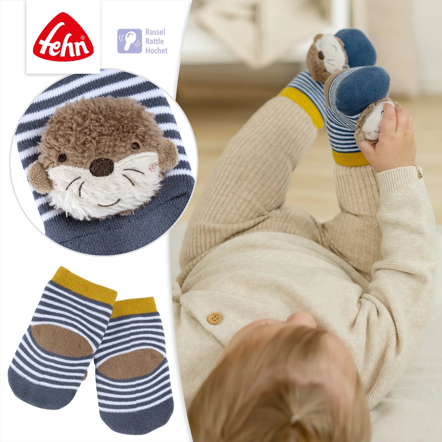Fehn rattle socks otter