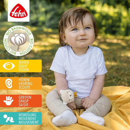 Fehn wrist rattle bear