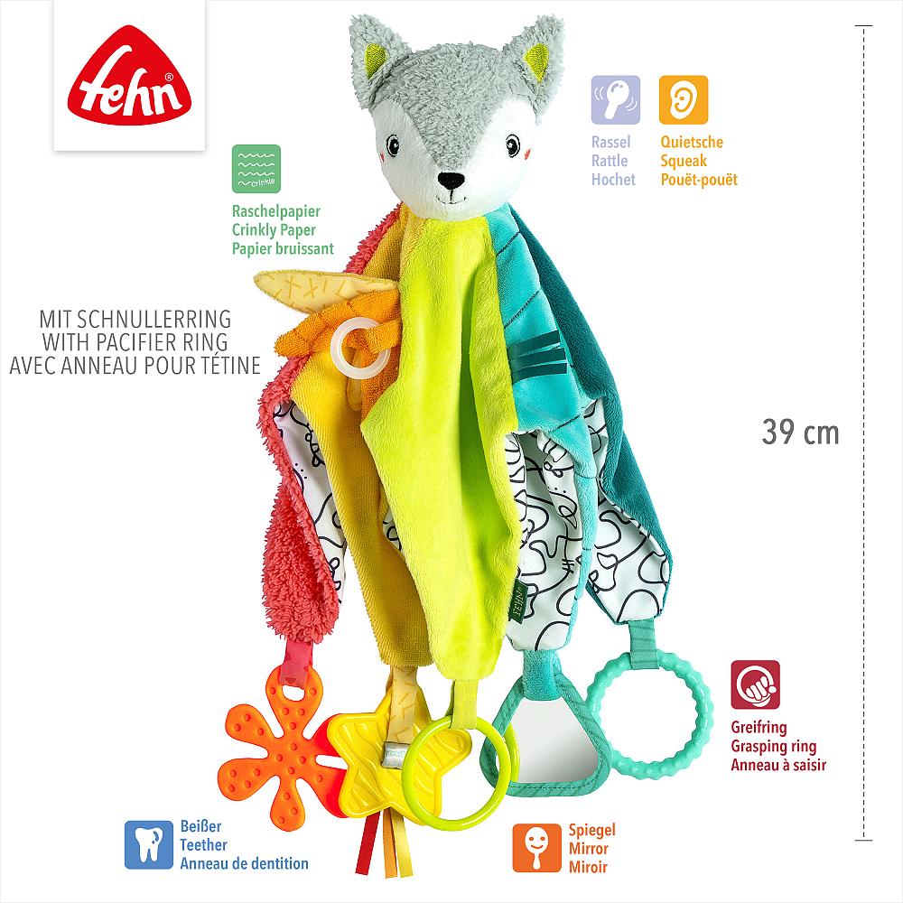 Fehn activity comforter fox deluxe