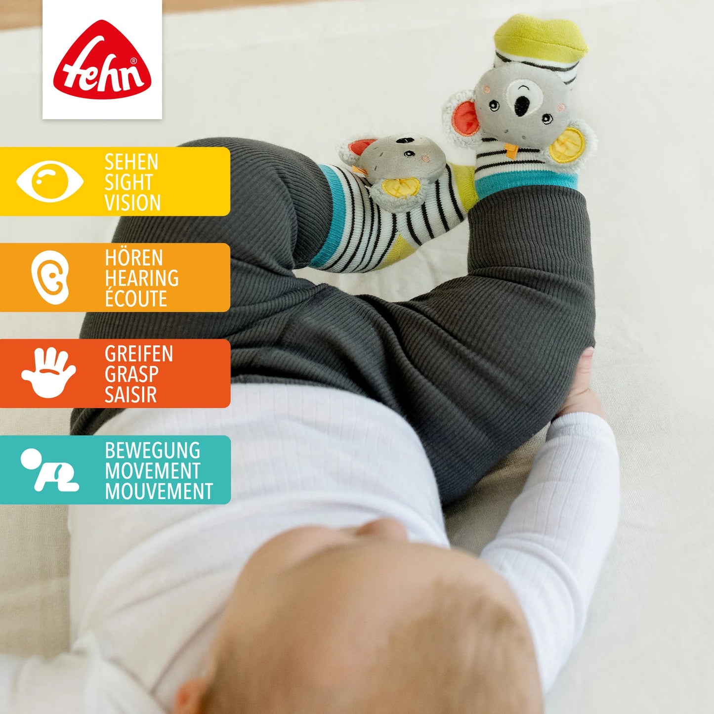 Fehn rattle socks koala