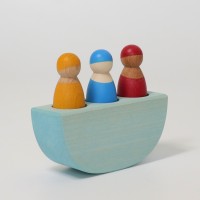 Grimm´s 3 vriendjes in een boot