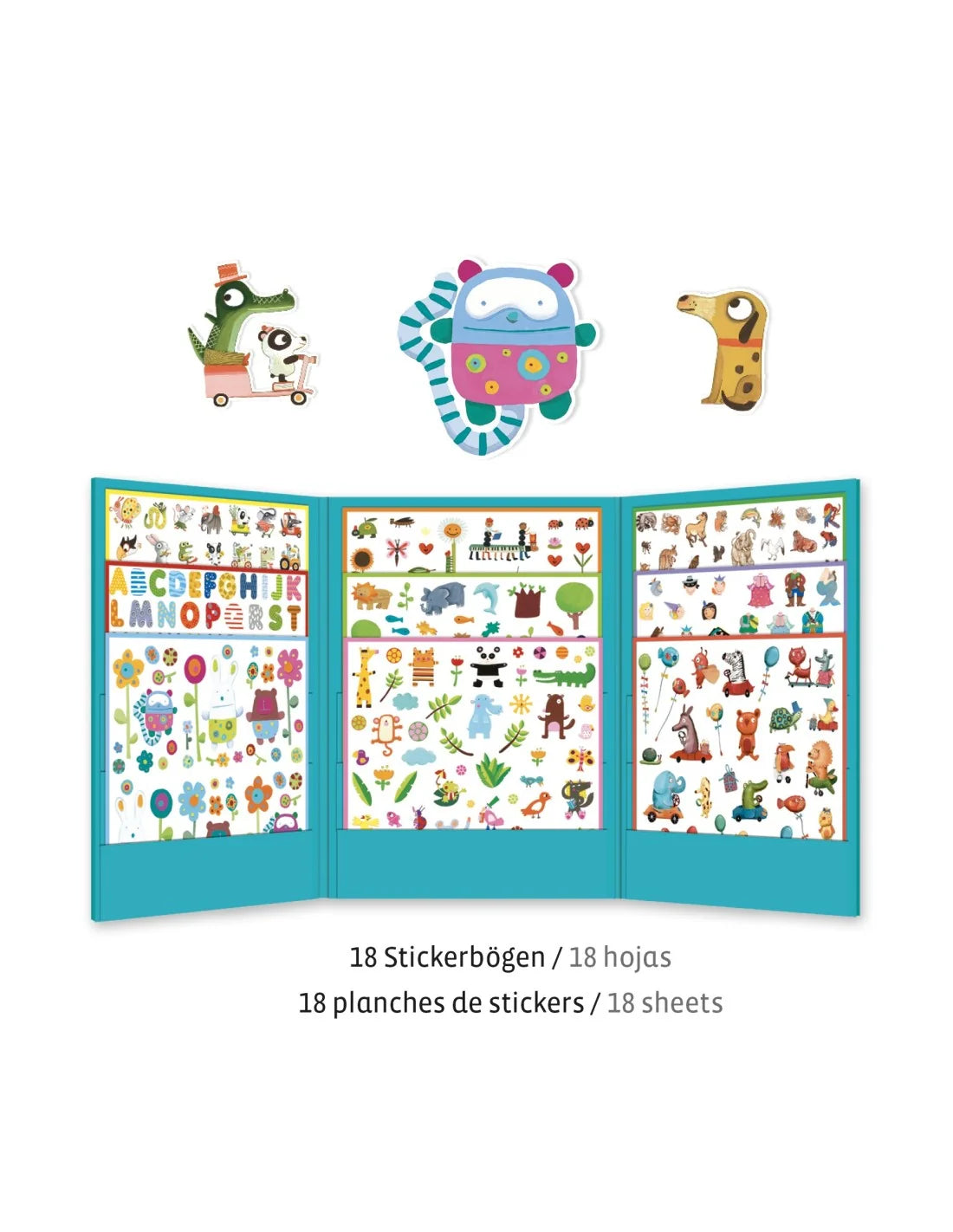 Djeco 1000 stickers
