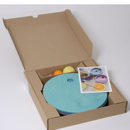 Grimm´s x Stapelstein rolling discs cool pastel