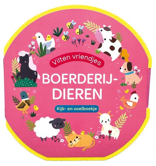Vilten vriendjes boerderijdieren