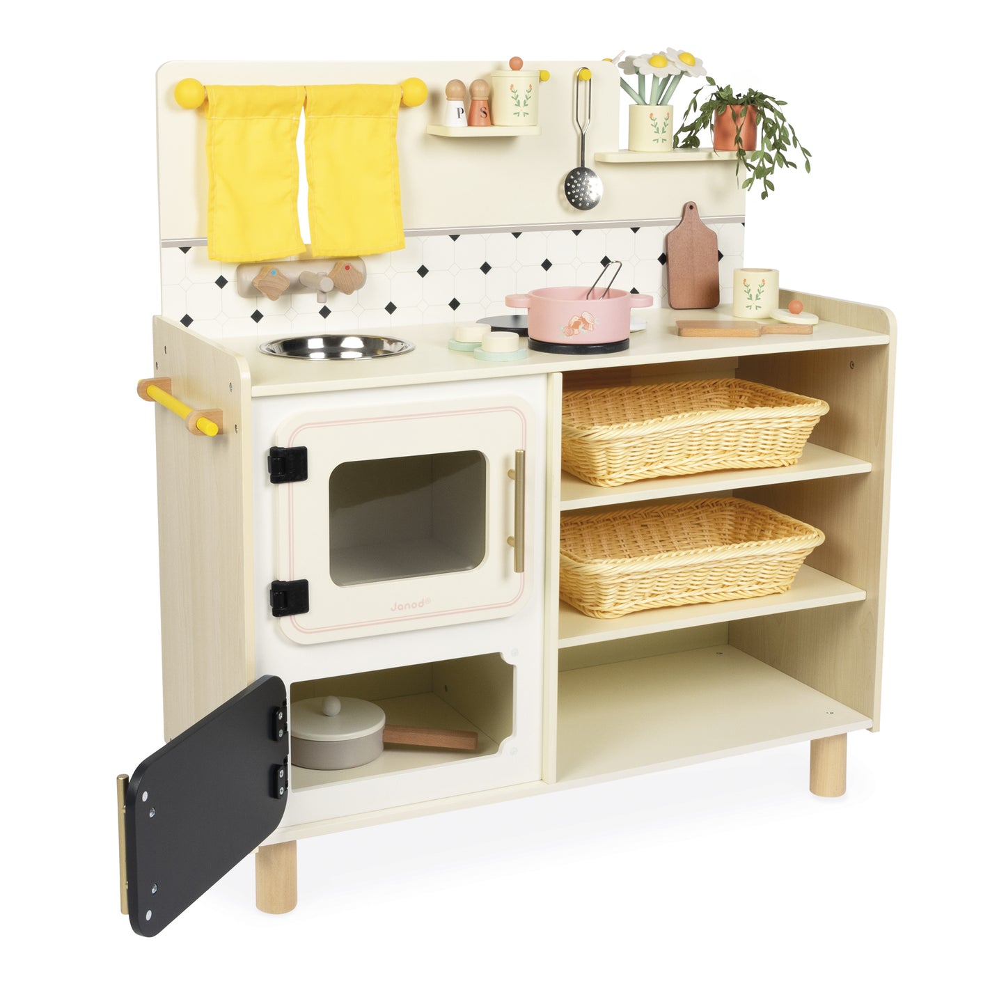 Janod shiny grandma ingerichte keuken