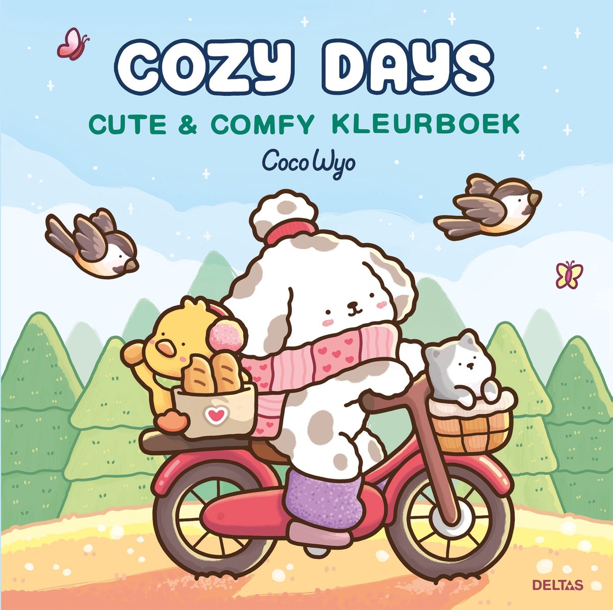 Cozy days cute & comfy kleurboek