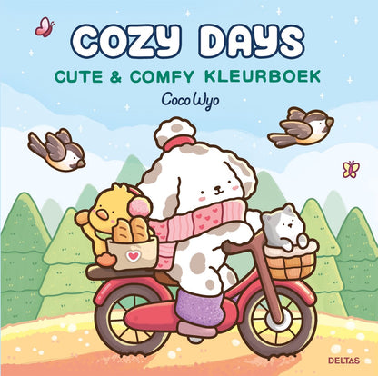 Cozy days cute & comfy kleurboek