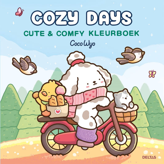 Cozy days cute & comfy kleurboek