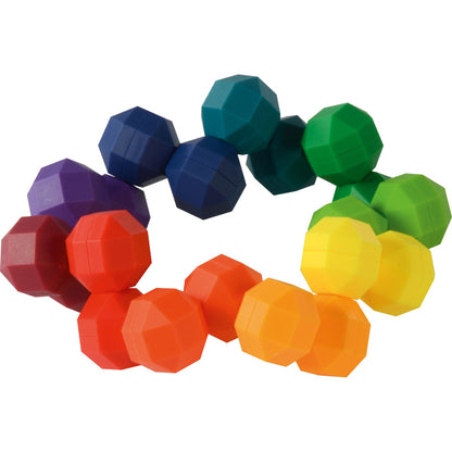 Rainbow puzzle ball