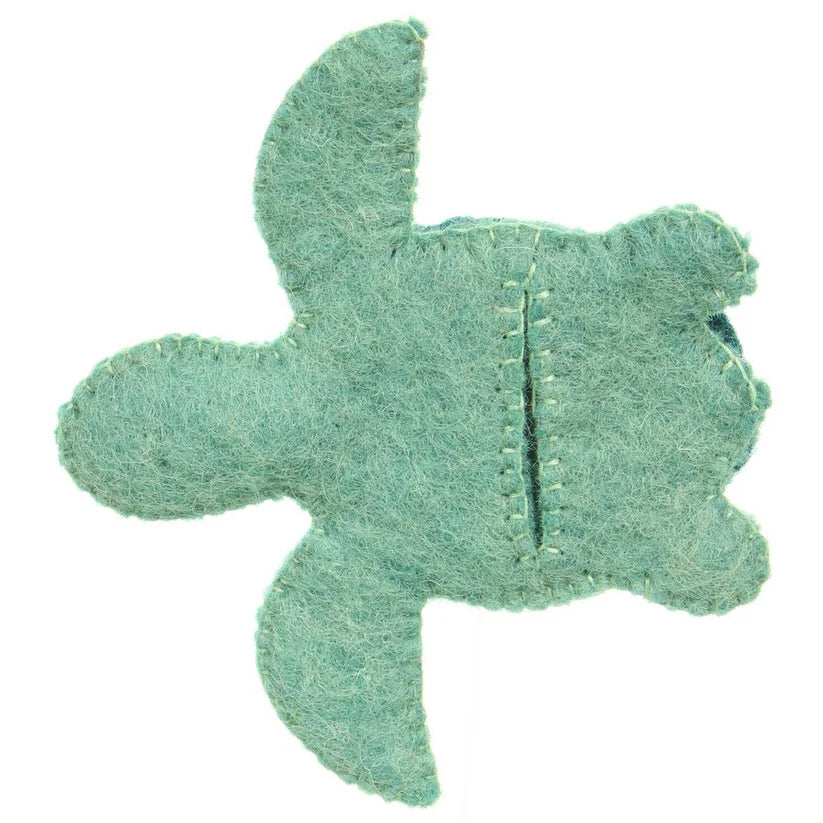 Vingerpopje sealife turtle