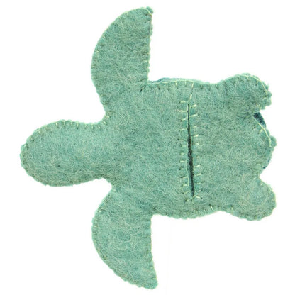 Vingerpopje sealife turtle