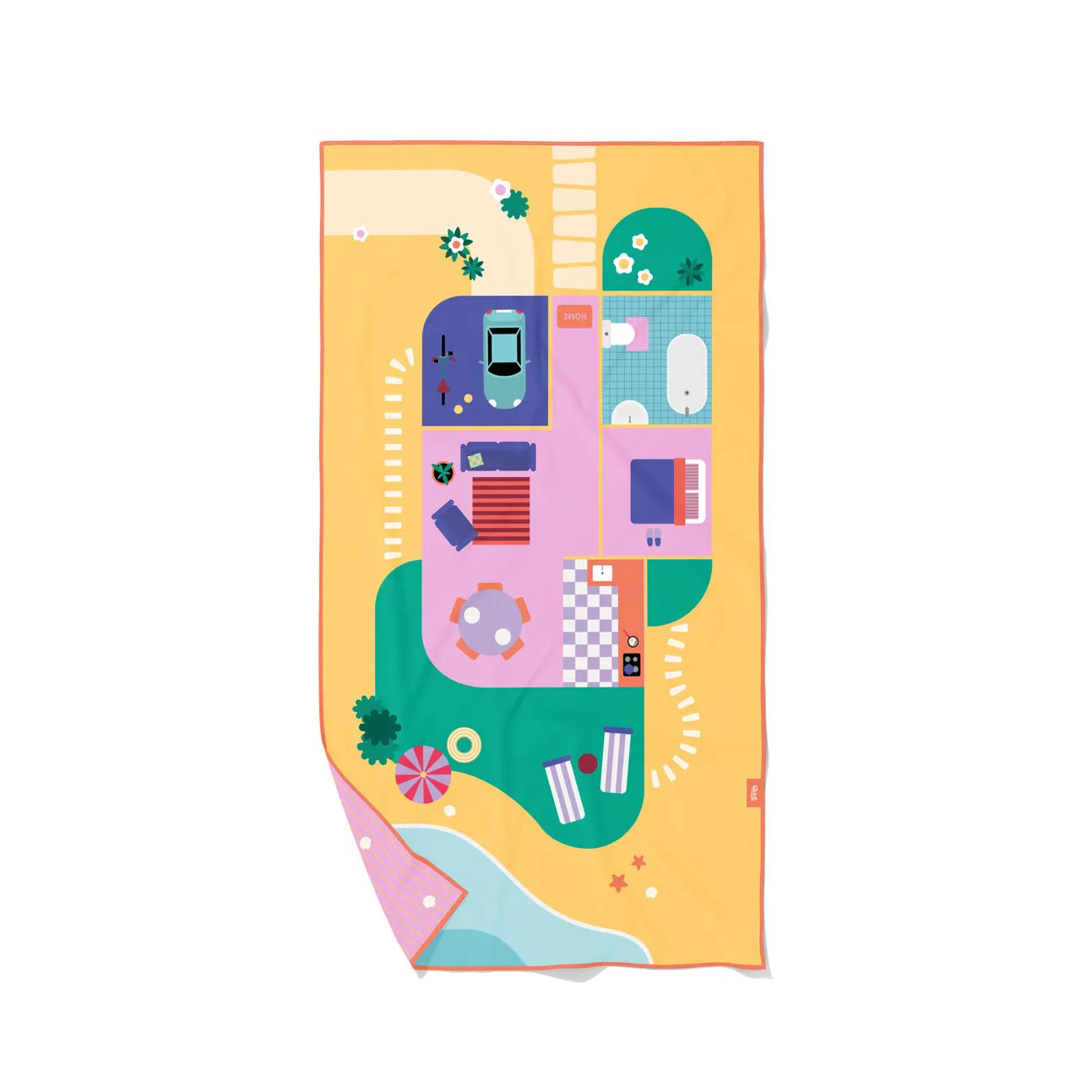 Handdoek medium doll house