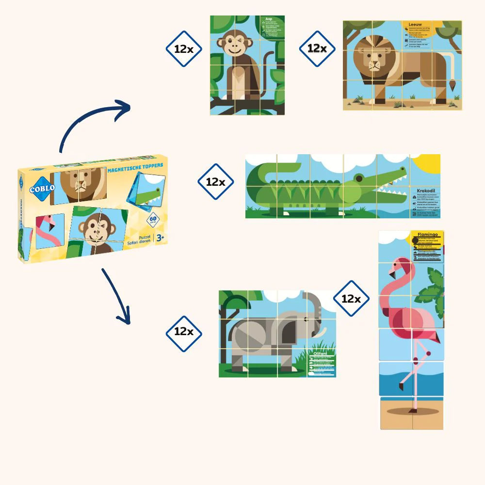 Coblo toppers dieren