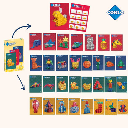 Coblo bouwkaarten 32 stuks