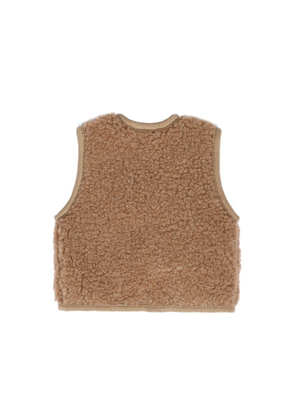 Baby vest light tan