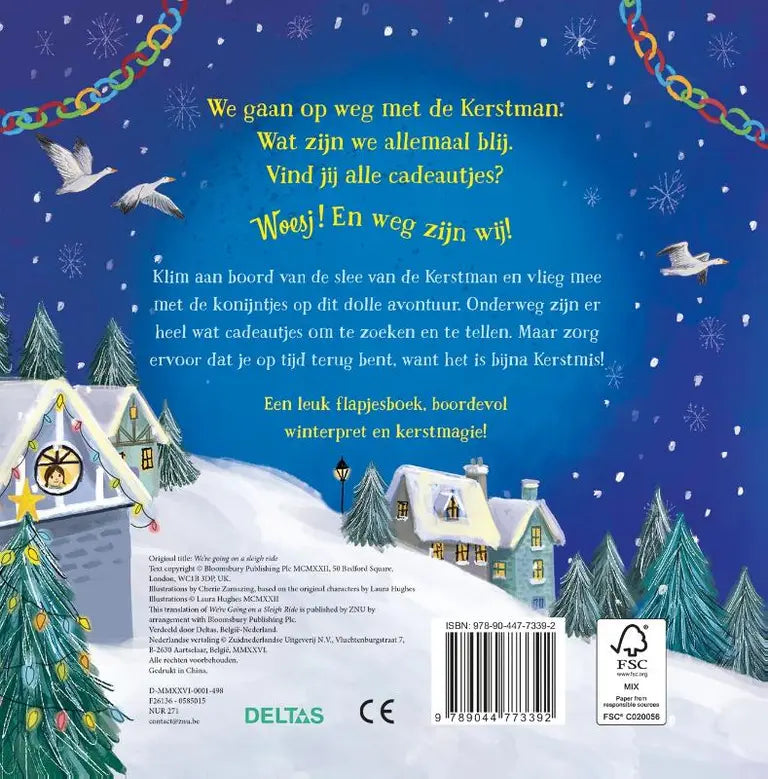 Op weg met de kerstman