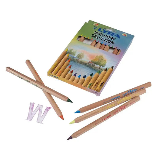 Lyra super ferby 3k ongelakt waldorf collection 12 kleuren