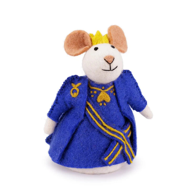 Decoratie muis koning en koningin