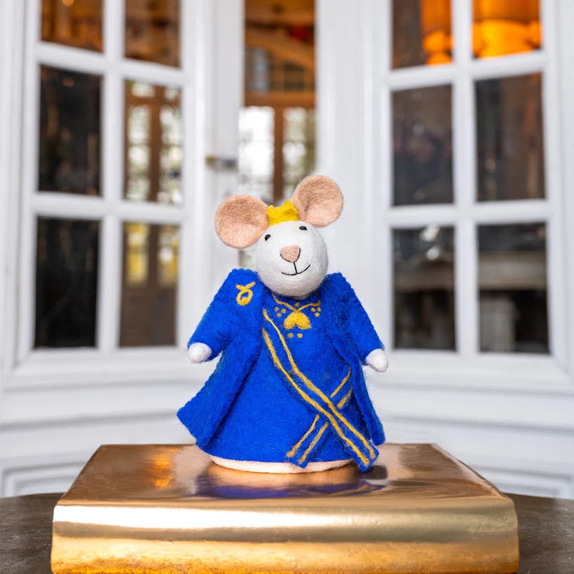 Decoratie muis koning en koningin
