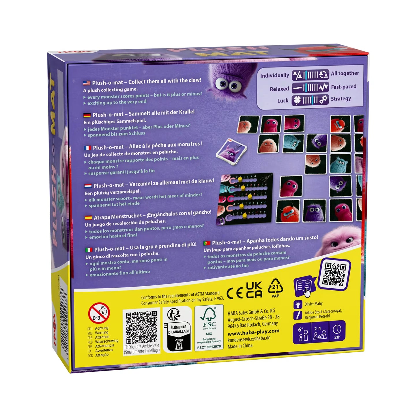 Haba plush-o-mat