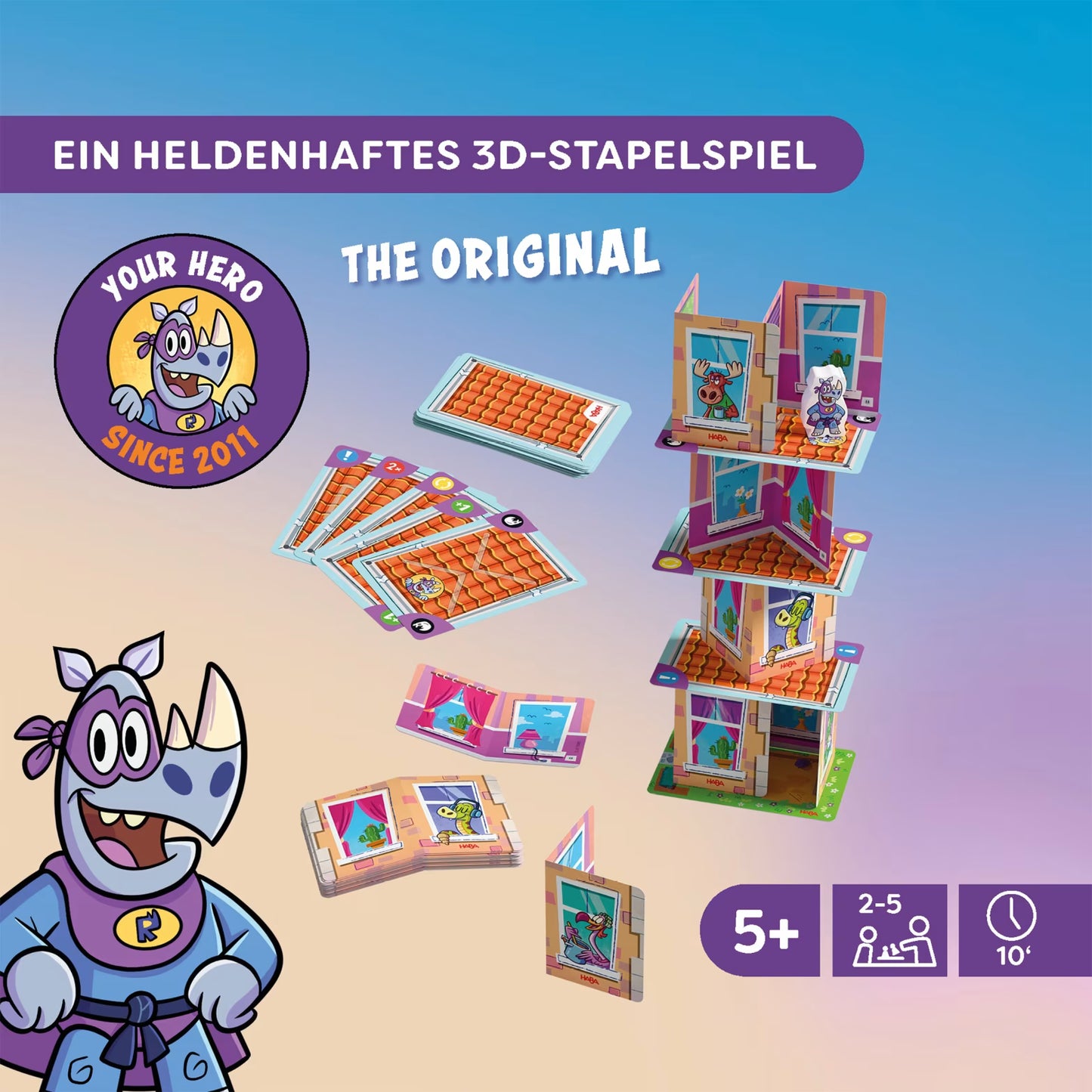 Haba Rhino Hero the original