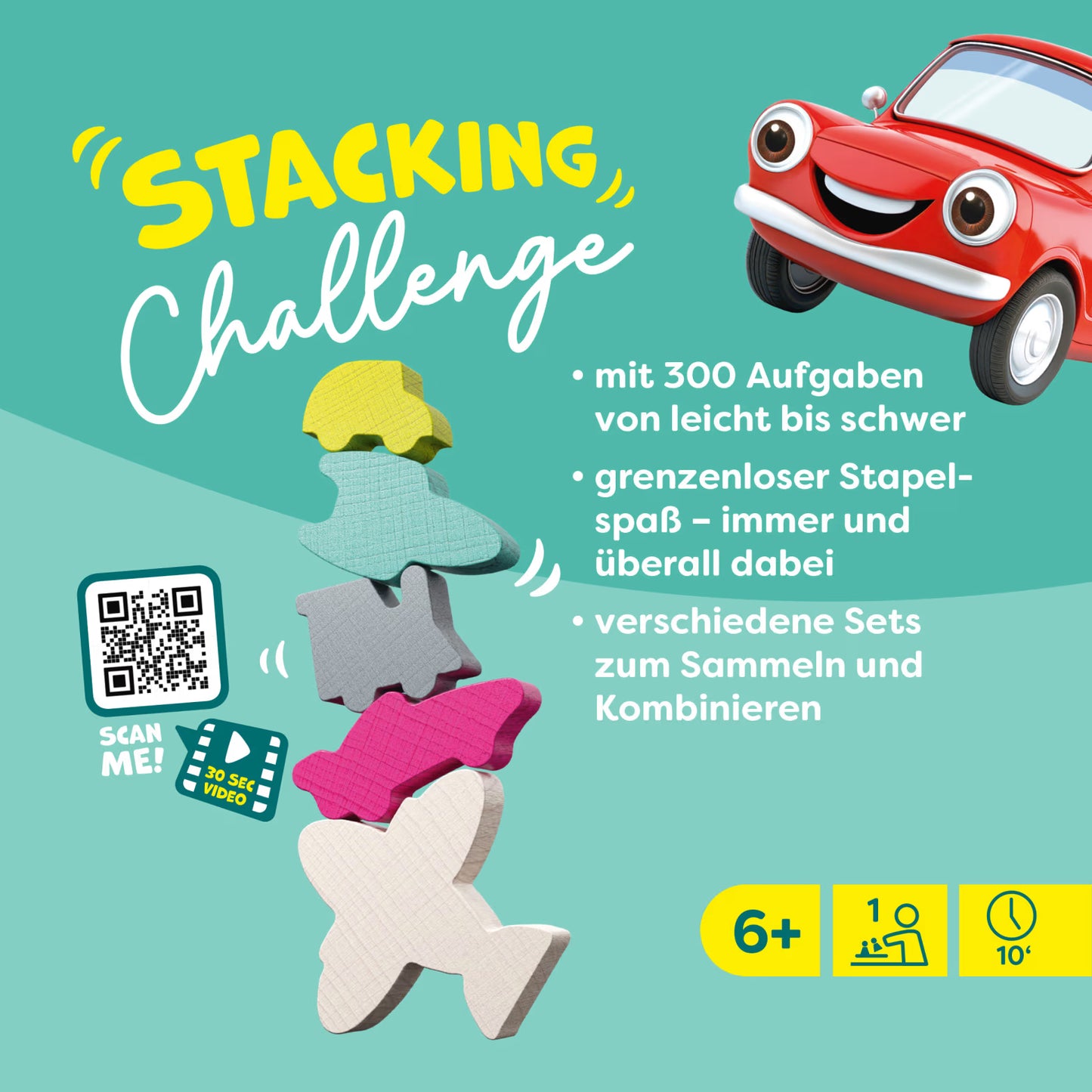 Haba stacking challenge vehicles