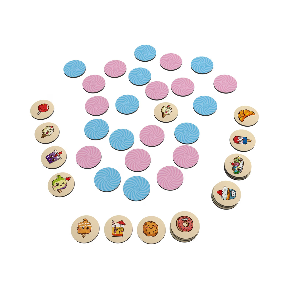Game snacks sweets